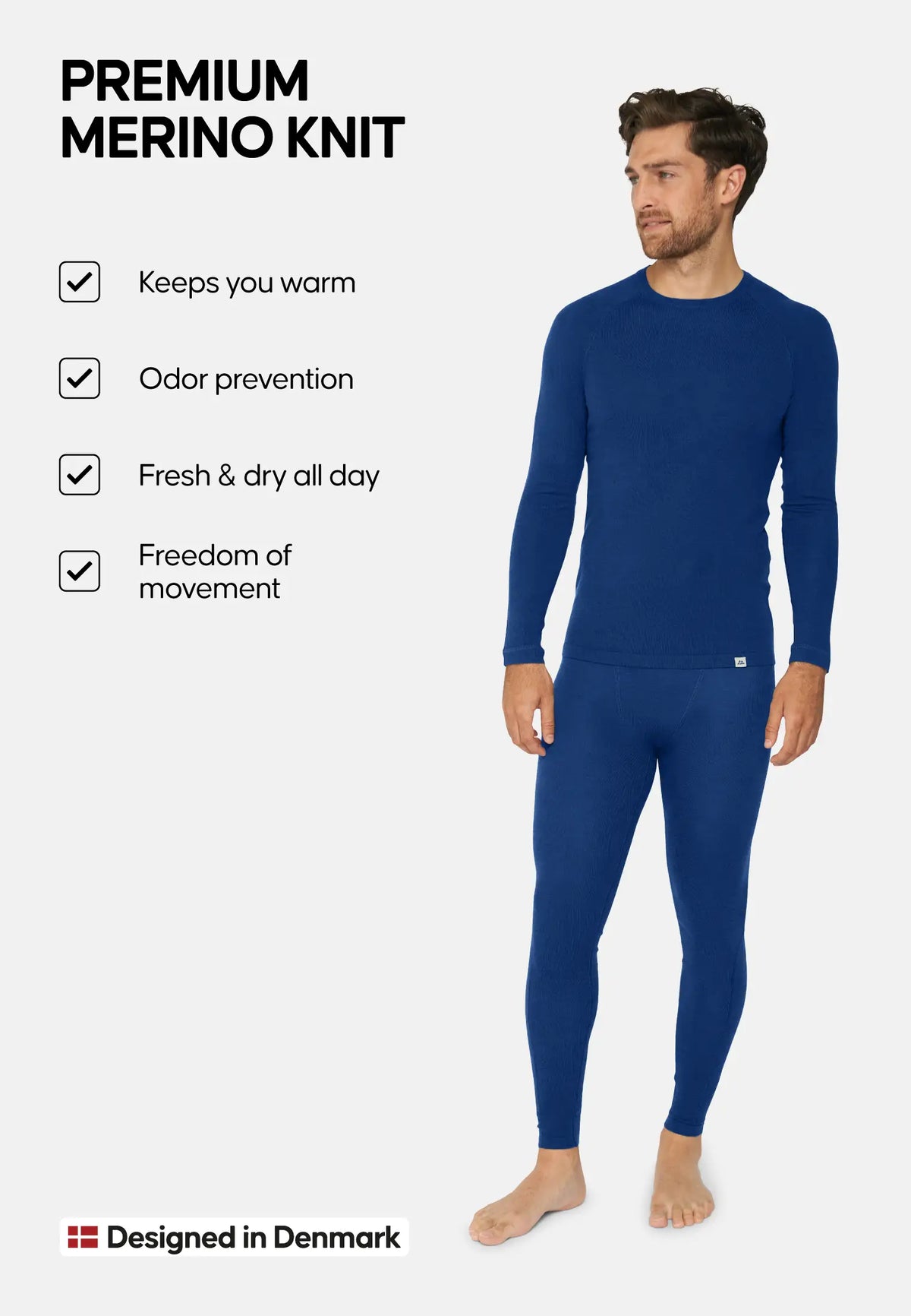 CORE MERINO SKIUNDERTØJ (Outlet)