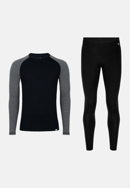 MERINO WOL ONDERLAAGSET VOOR HEREN
