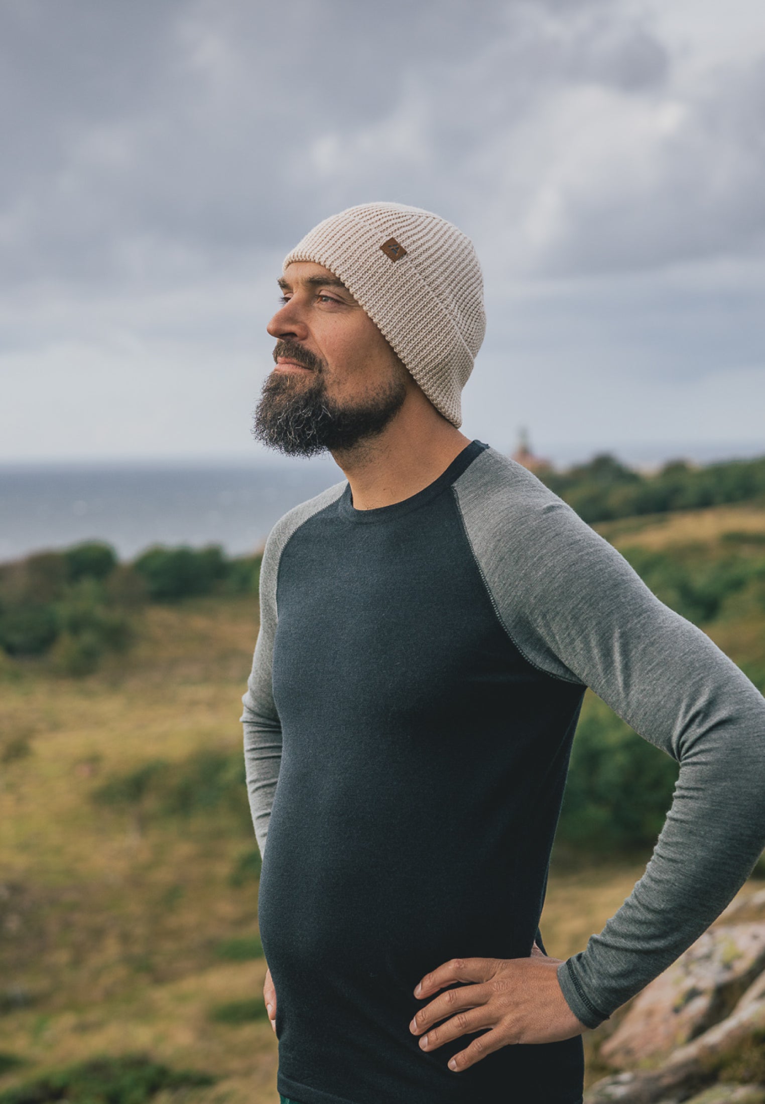 ENSEMBLE BASELAYER EN LAINE MERINOS POUR HOMMES