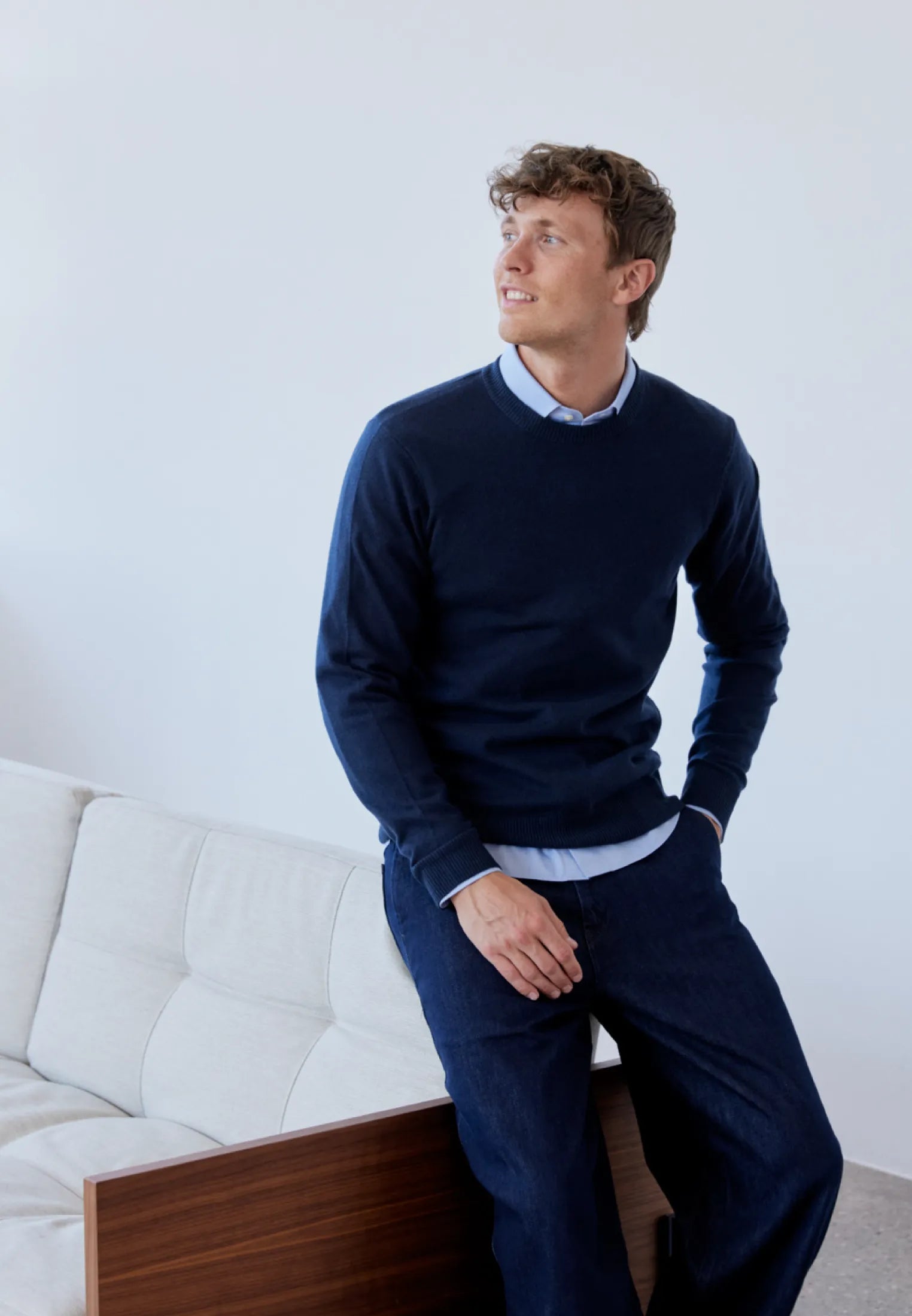 HERITAGE MERINO CASHMERE SWEATER