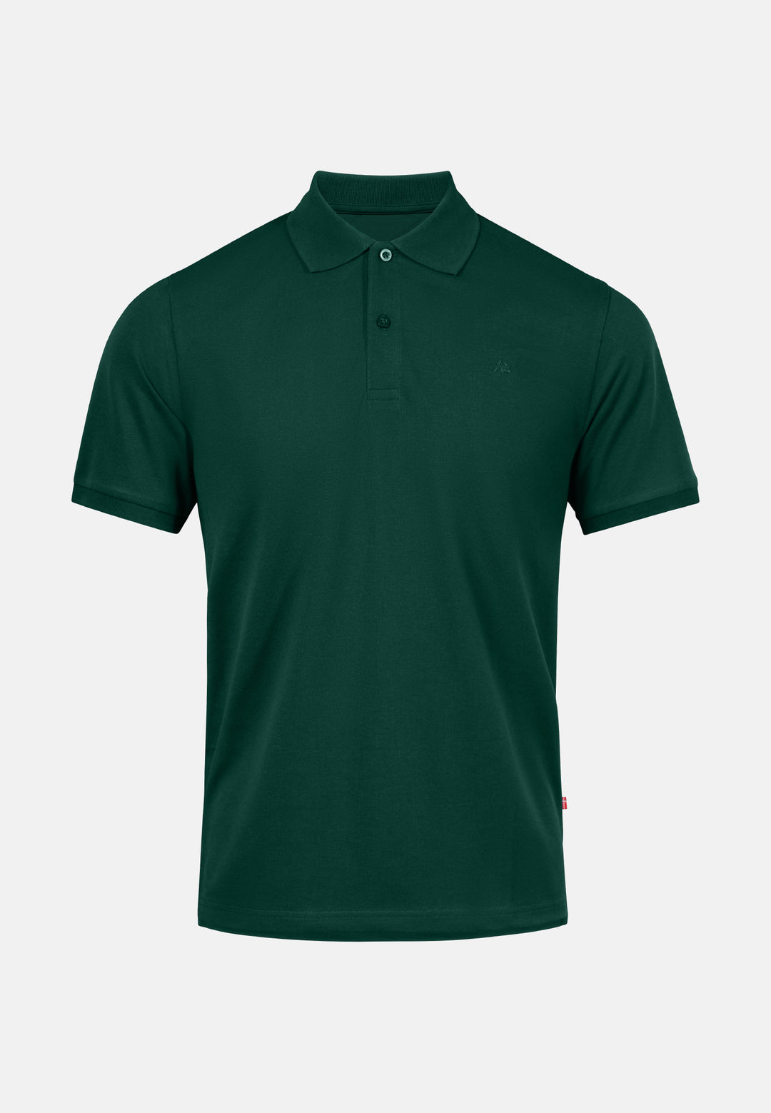 Men's Organic Cotton Essential Classic Pique Polo Shirt in Black