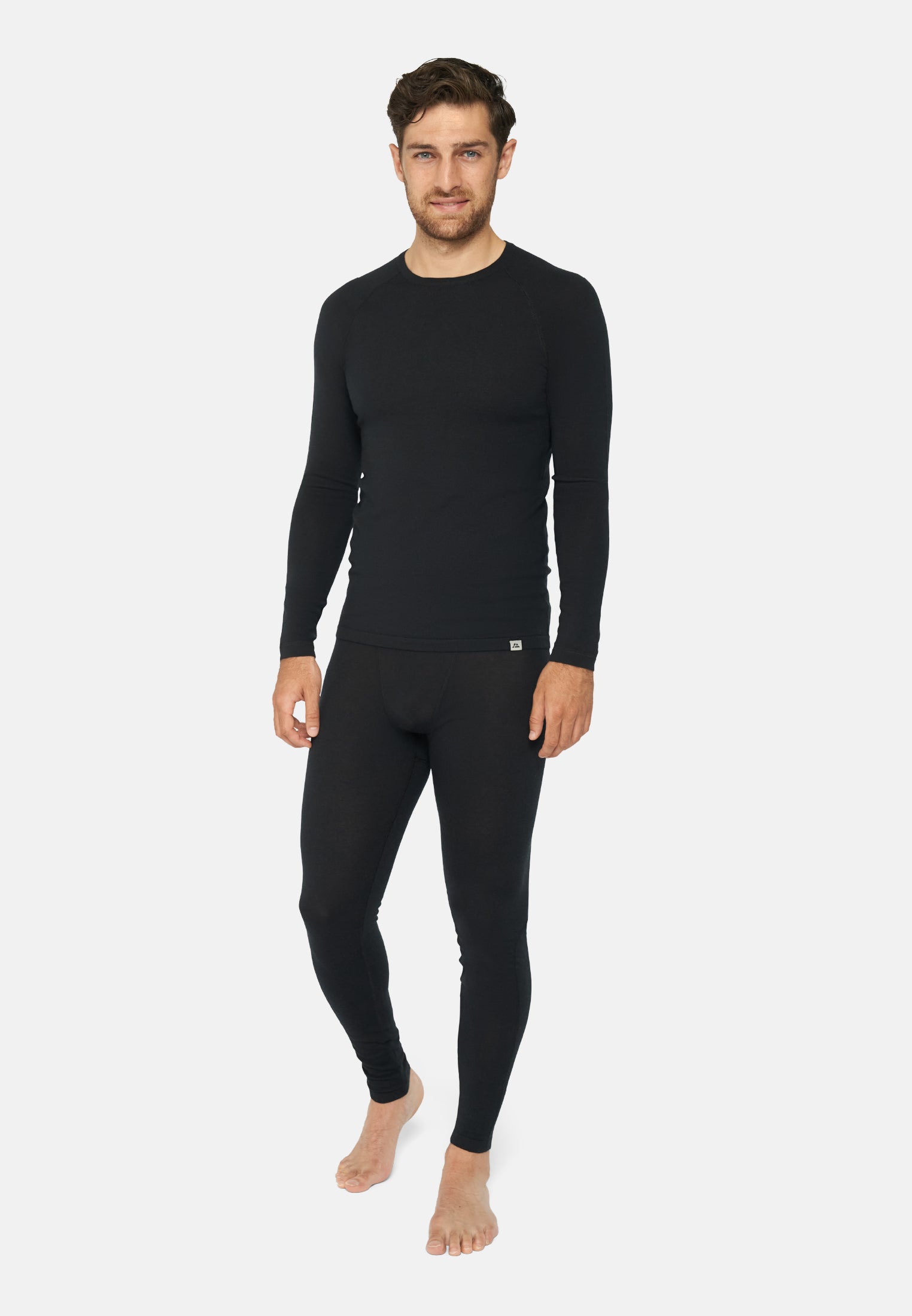 CONJUNTO DE BASE LAYER DE LANA MERINO PARA HOMBRE