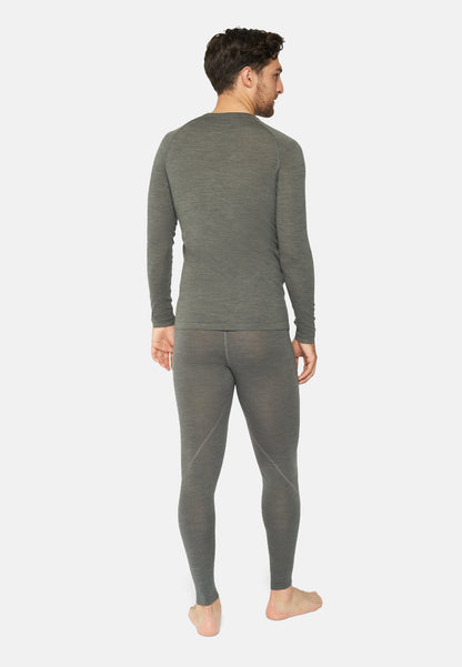 CONJUNTO DE BASE LAYER DE LANA MERINO PARA HOMBRE