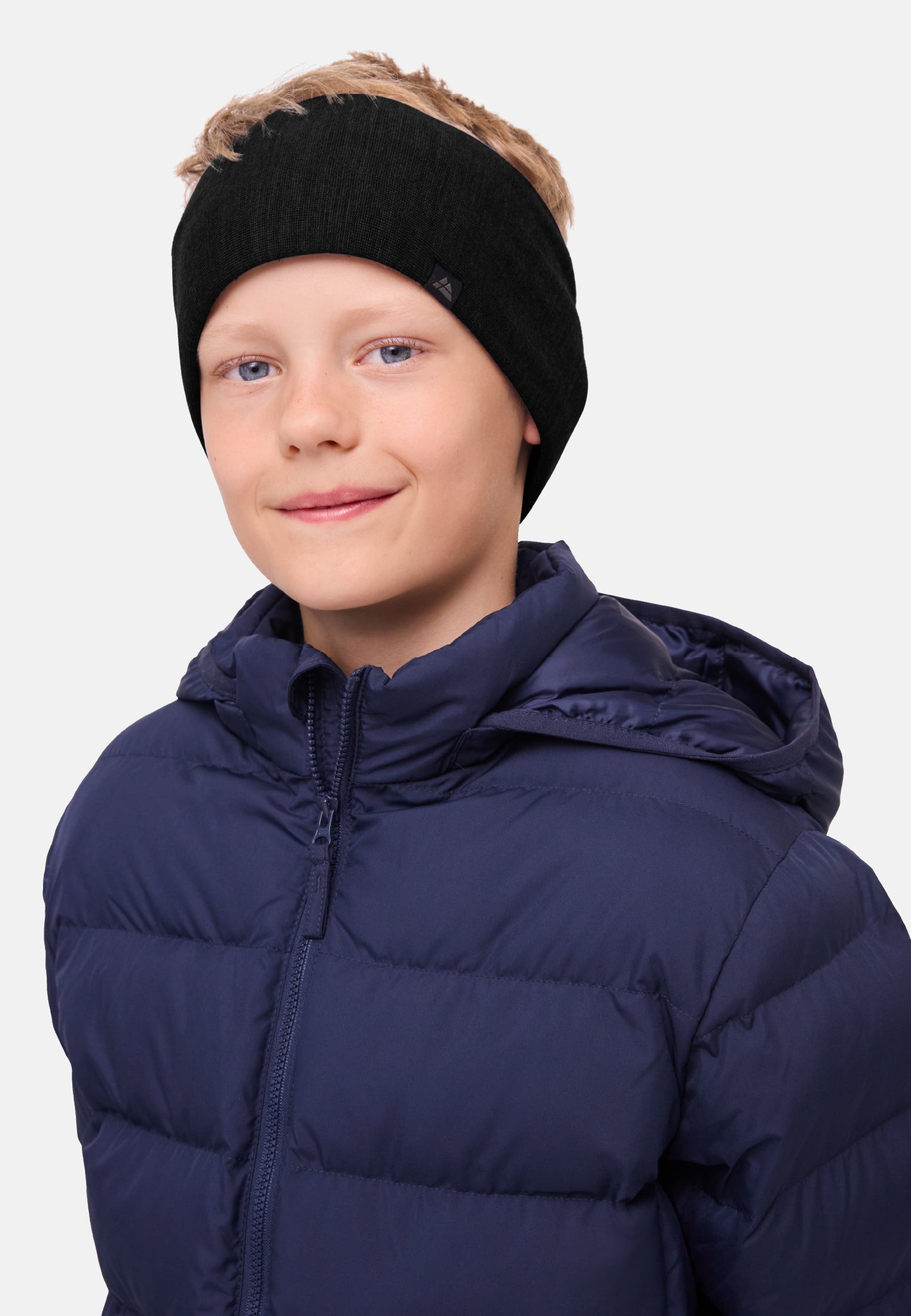 DIADEMA DE MERINO CON POLAR PARA NIÑOS