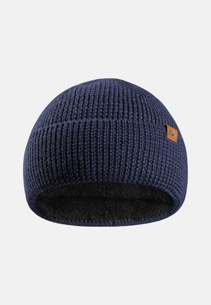 GORRO DE MERINO CON FORRO POLAR PARA NIÑOS