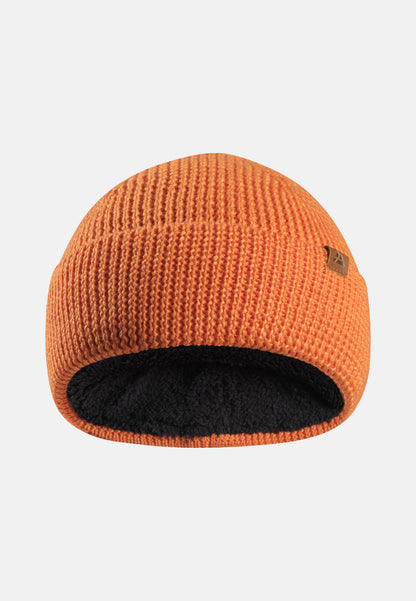 GORRO DE MERINO CON FORRO POLAR PARA NIÑOS