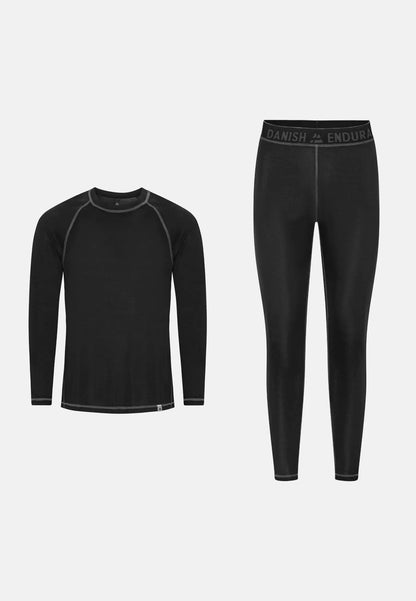 CONJUNTO DE ROPA INTERIOR TÉRMICA PARA HOMBRE Y MUJER