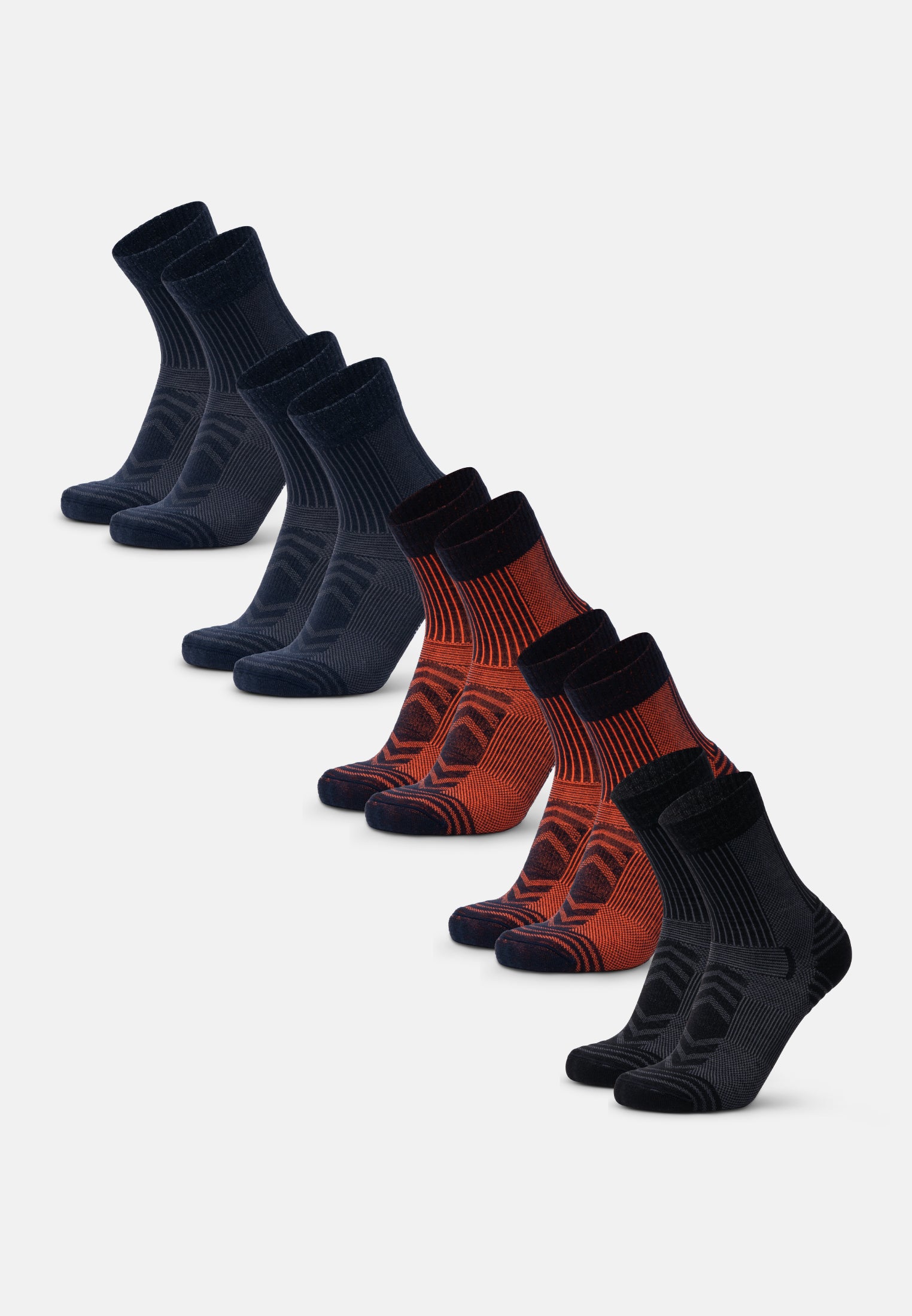 CHAUSSETTES DE RANDONNÉE EN LAINE MÉRINOS LÉGÈRES