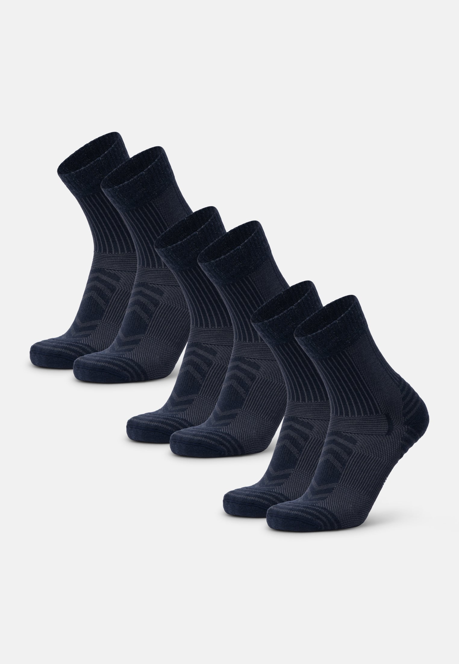 CHAUSSETTES DE RANDONNÉE EN LAINE MÉRINOS LÉGÈRES