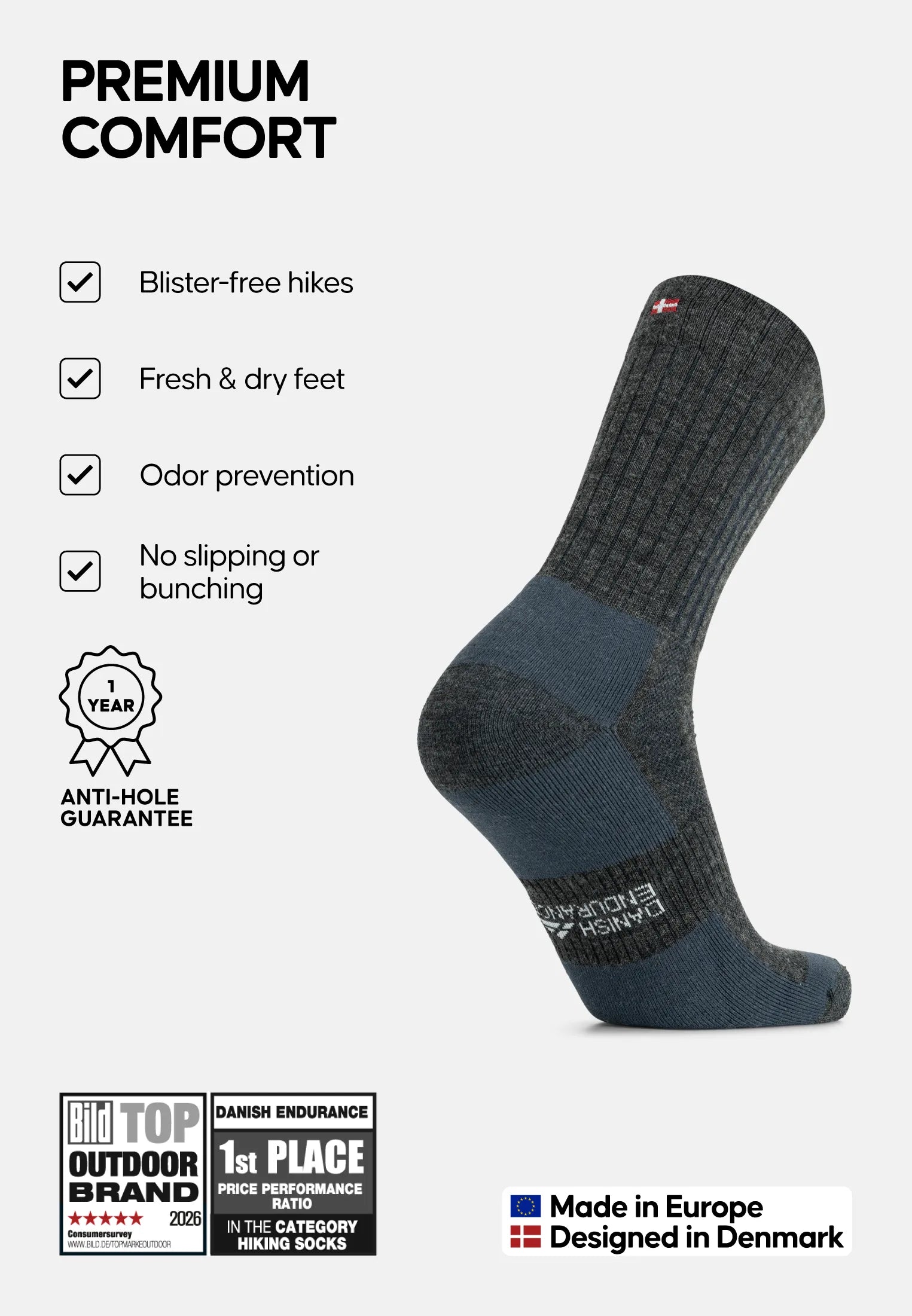 PREMIUM HIKING SOCKS