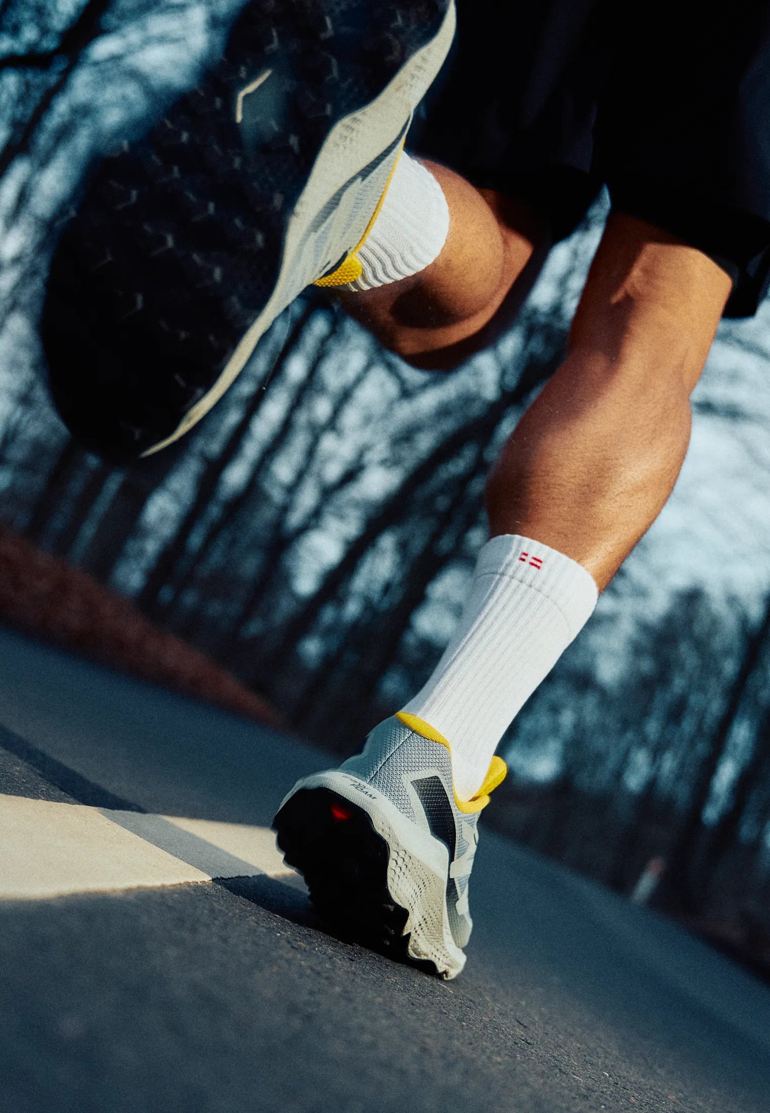 LANGEAFSTAND CREW HARDLOOPSOKKEN