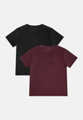 MOMENTUM RUNNING T-SHIRT - Black | Bordeaux