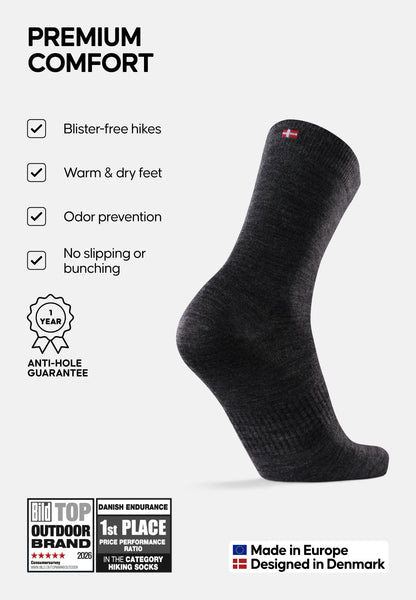 MERINO WOOL HIKING LINER SOCKS