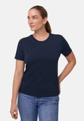 PURE T-SHIRT MERINO - Blu Navy Scuro