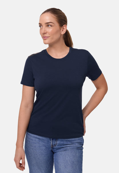 DAMES T-SHIRT VAN 100% MERINOWOL