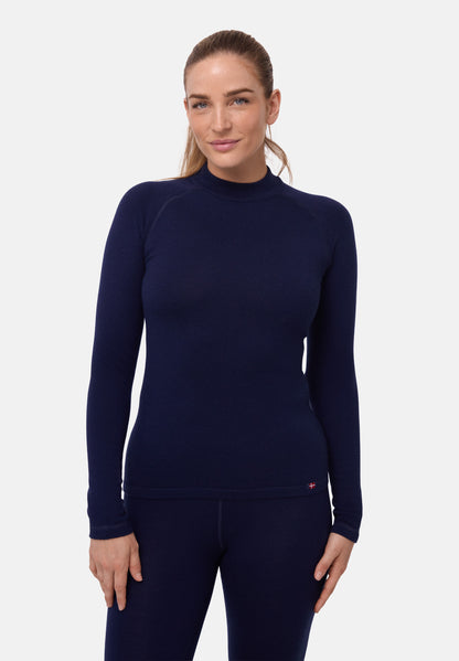 CONJUNTO DE CAPA BASE EXTREMA DE MERINO PARA MUJER