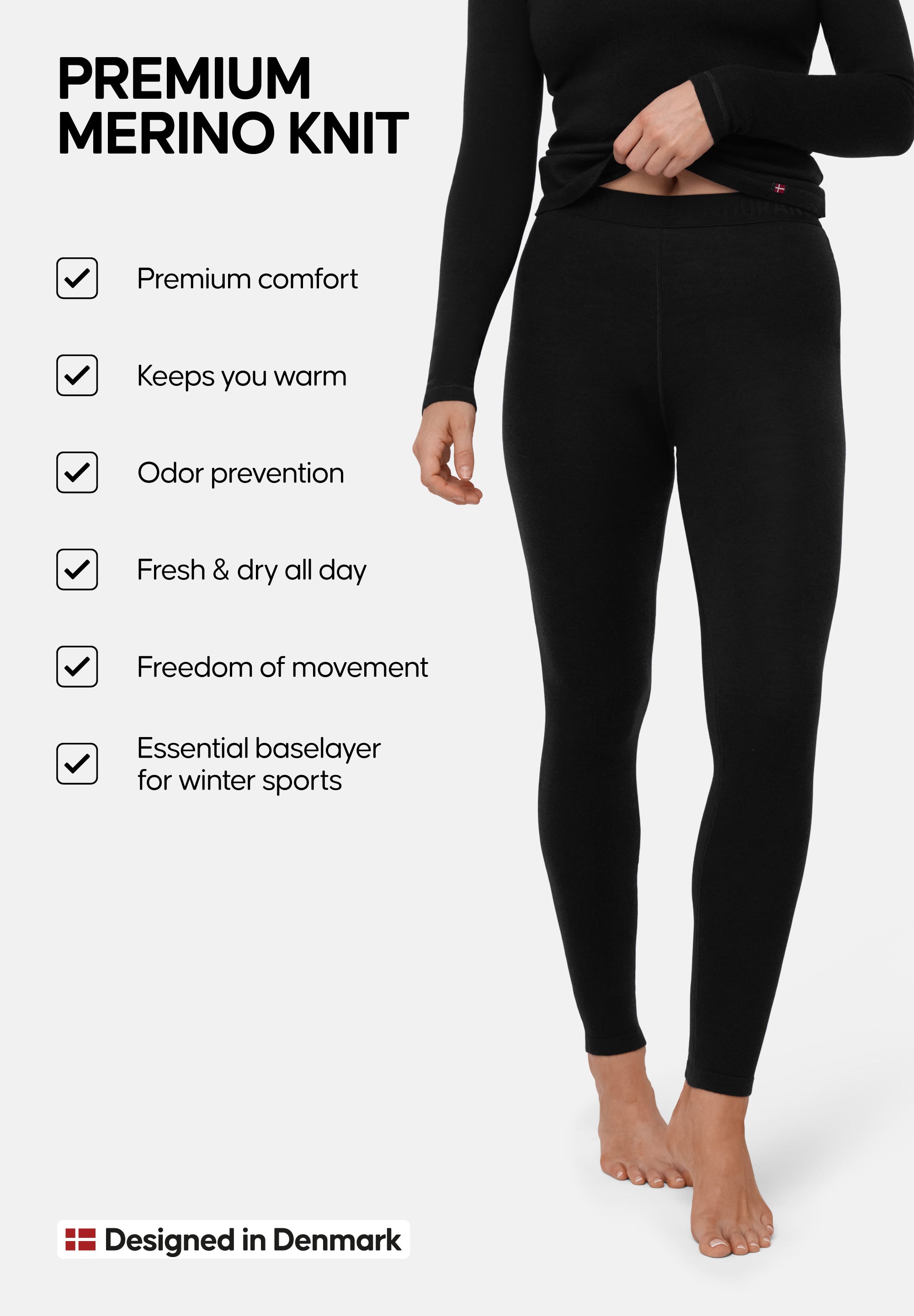 DAMEN EXTREME MERINO LEGGINGS