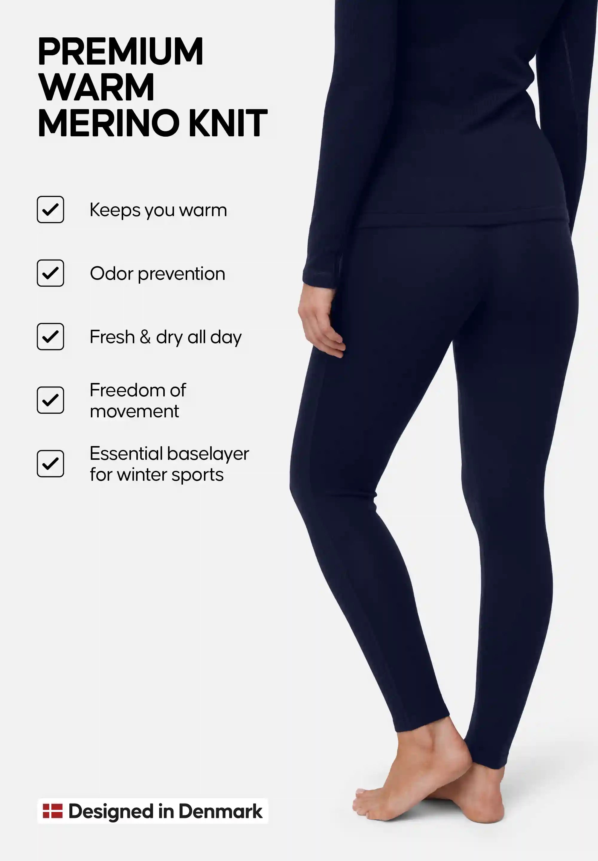 DAMES EXTREME MERINO LEGGINGS