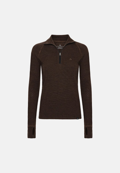 CORE MERINO HALF ZIP BASELAYER SHIRT