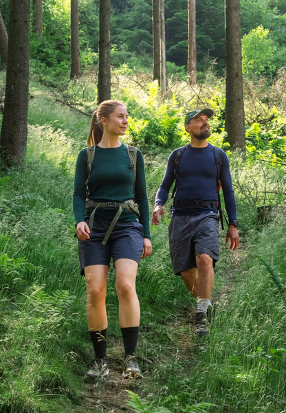 CAMICIA TERMICA IN LANA MERINO DA DONNA