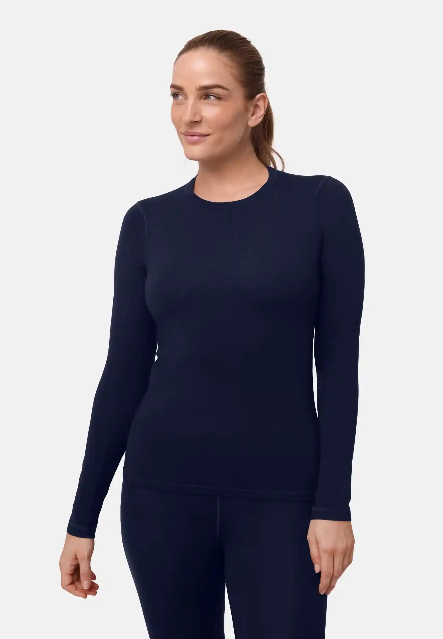 CAMICIA TERMICA IN LANA MERINO DA DONNA