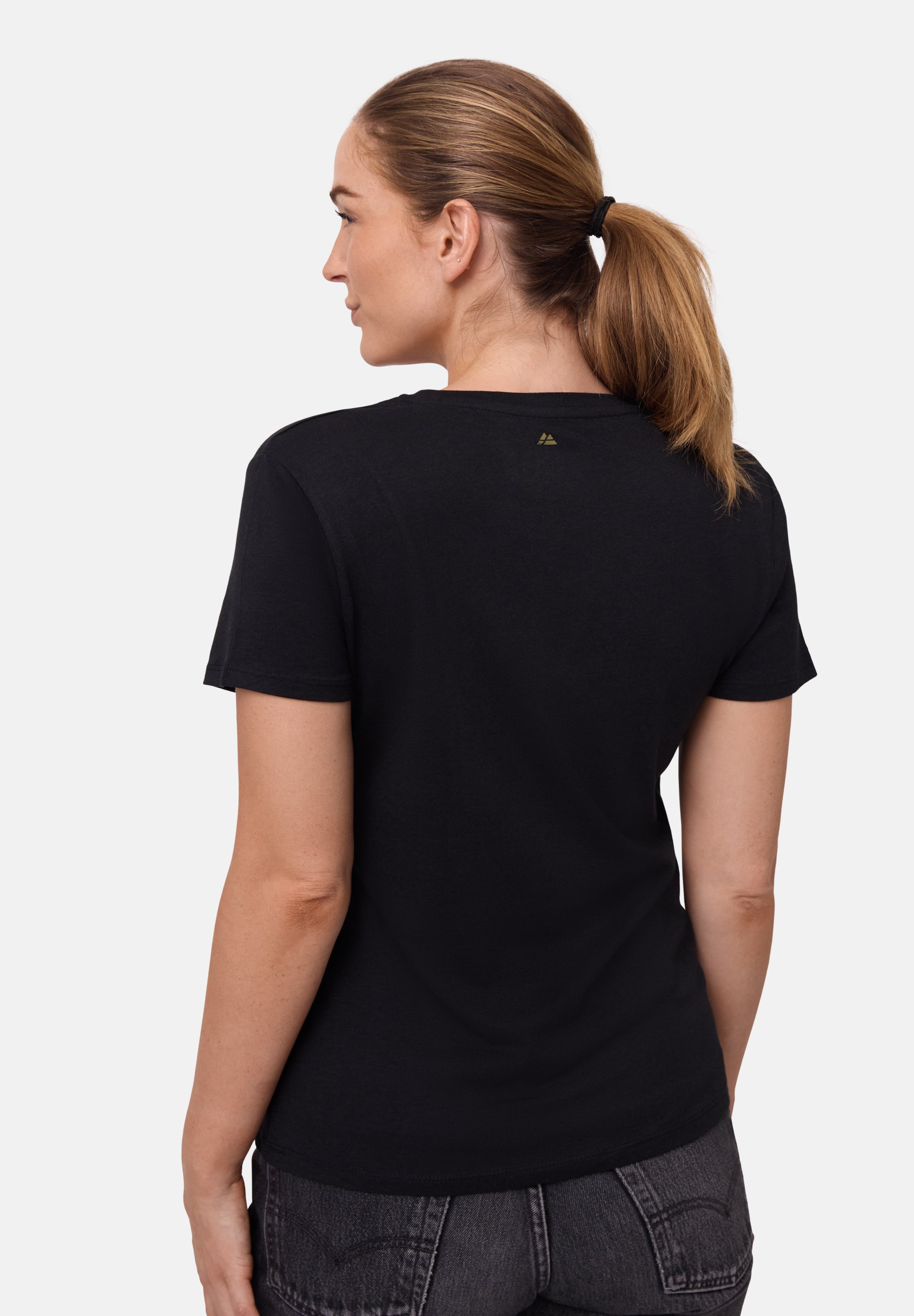 MODAL RUNDHALSAUSSCHNITT T-SHIRT FÜR DAMEN