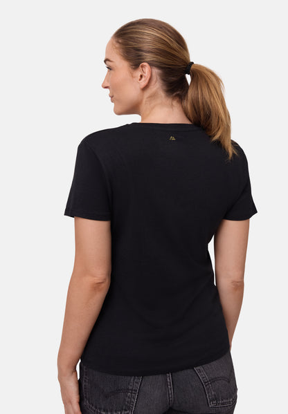 MODAL T-SHIRT MET RONDE HALS VOOR DAMES