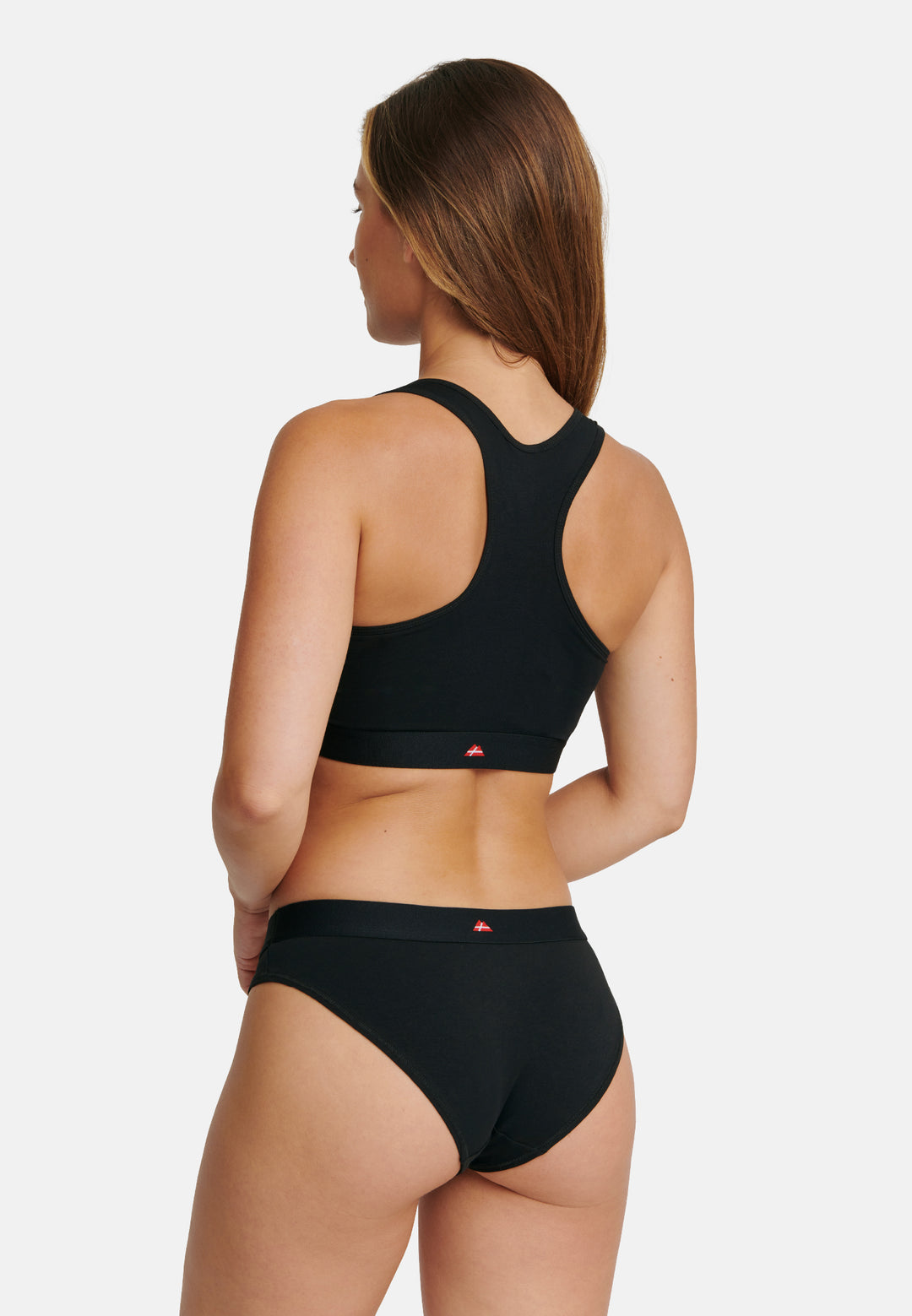 Danish Endurance Womens Bamboo Blend Bikini 3 Pack Underwear (Black/Da