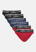 BAMBOO BRIEFS - Black/White | Navy/White | Red/White