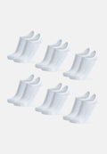 BAMBOO NO-SHOW SOCKS - White