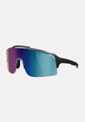 BLAZE SUNGLASSES - Black/Green Mirror
