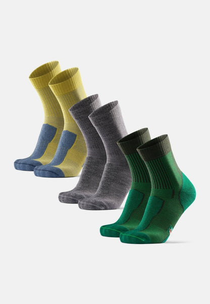 CHILDREN MERINO WOOL HIKING SOCKS LIGHT - DANISH ENDURANCE