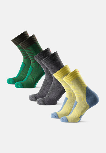 CHILDREN MERINO WOOL HIKING SOCKS LIGHT - DANISH ENDURANCE