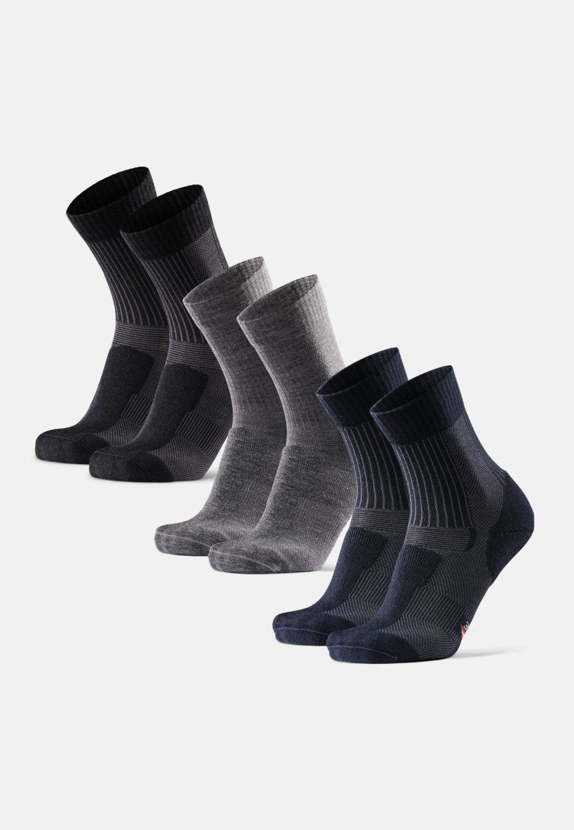 CHILDREN MERINO WOOL HIKING SOCKS LIGHT - DANISH ENDURANCE