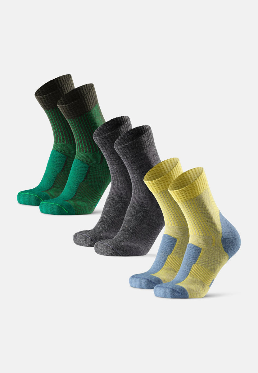 CHILDREN MERINO WOOL HIKING SOCKS LIGHT - DANISH ENDURANCE