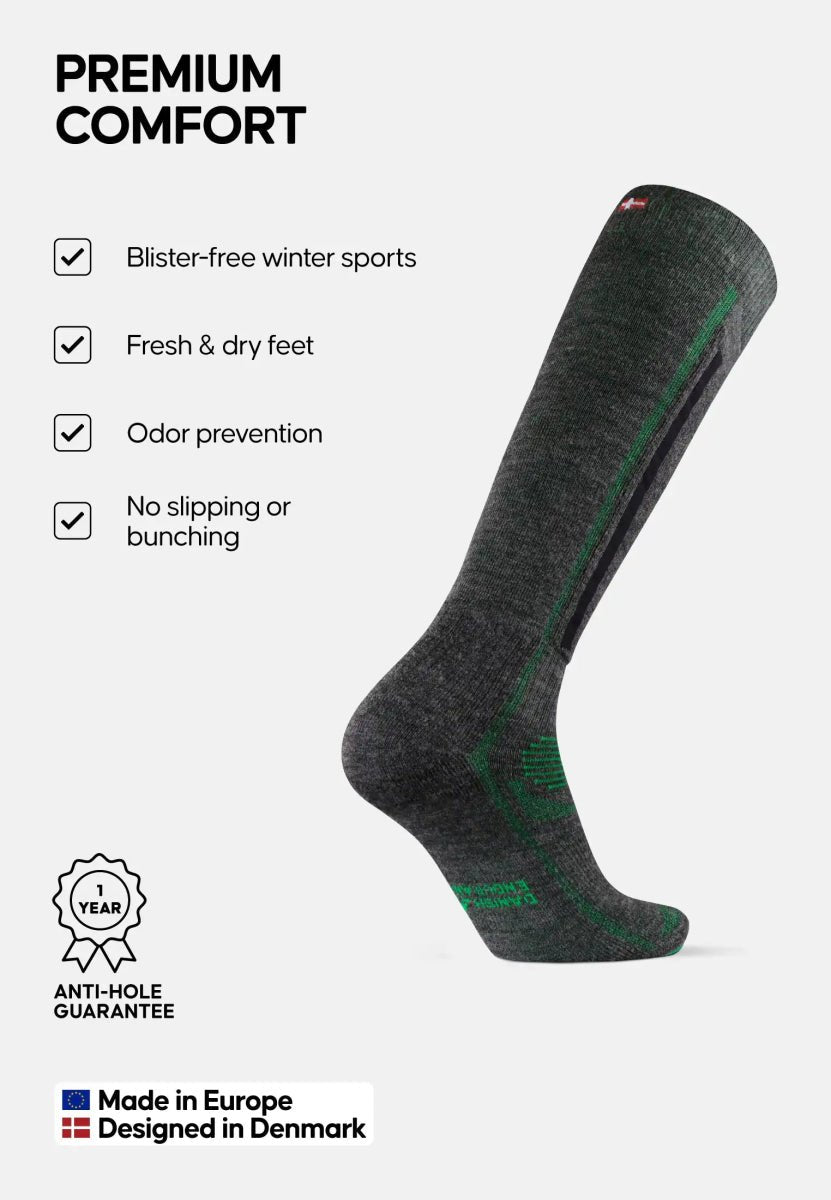 CHILDREN MERINO WOOL SKI SOCKS (Outlet) - DANISH ENDURANCE