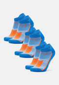 CLASSIC SPORTS LOW-CUT STRØMPER - Blue/Orange