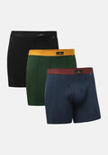 CLASSIC FLY TRUNKS - Black | Green/Orange | Navy Blue/Bordeaux