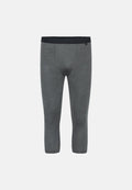 CORE MERINO VERKÜRZT THERMO HOSE - Dunkelgrau
