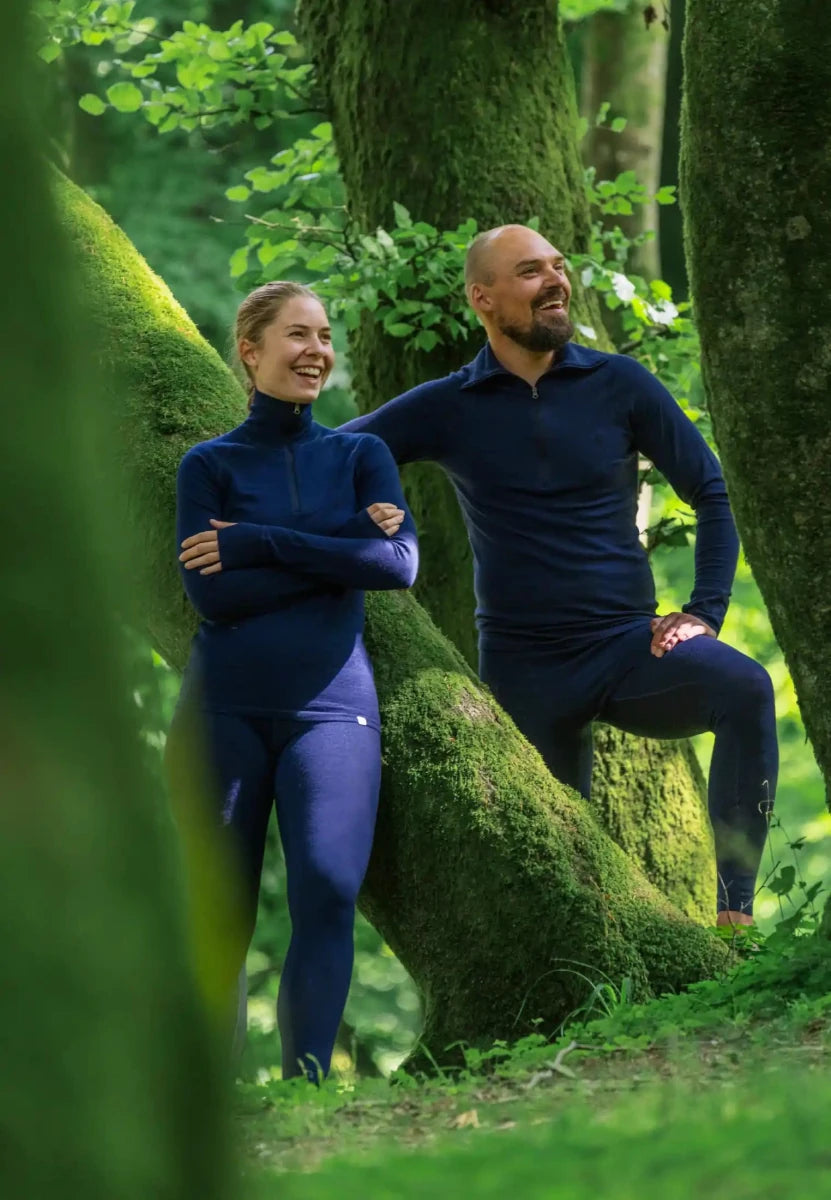 CORE MERINO HALF ZIP BASELAYER SHIRT - DANISH ENDURANCE