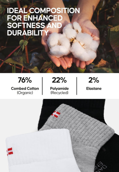 COTTON QUARTER SOCKS - DANISH ENDURANCE