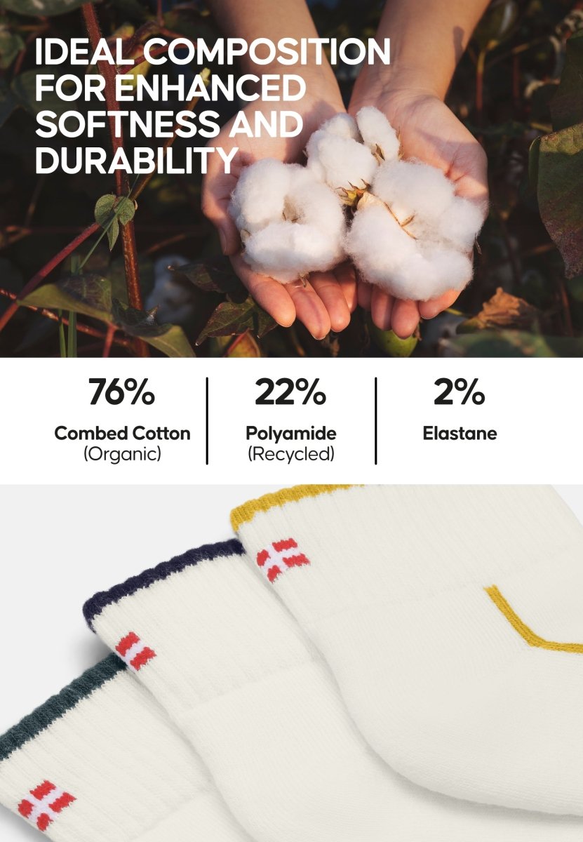 COTTON QUARTER SOCKS - DANISH ENDURANCE