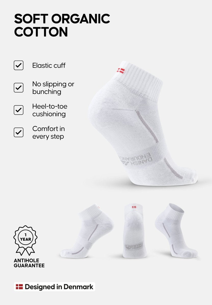 COTTON QUARTER SOCKS - DANISH ENDURANCE