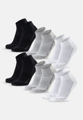 TENNIS CALCETINES QUARTER - Negro | Gris | Blanco