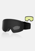 DRIFT SKI GOGGLES - Black/Dark Grey
