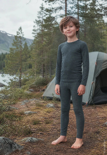 KIDS CORE MERINO BASELAYER SET - DANISH ENDURANCE