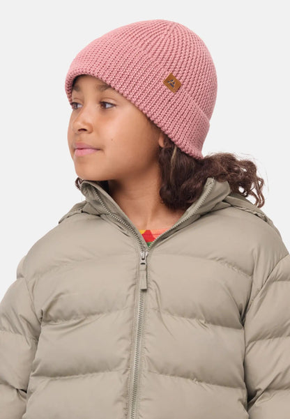 KIDS MERINO BEANIE WITH POLAR FLEECE - DANISH ENDURANCE
