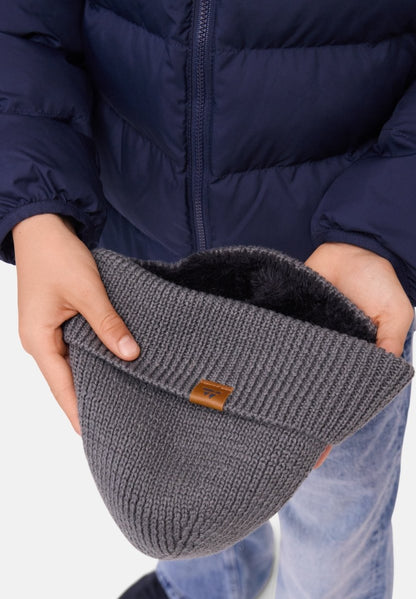 KIDS MERINO BEANIE WITH POLAR FLEECE - DANISH ENDURANCE