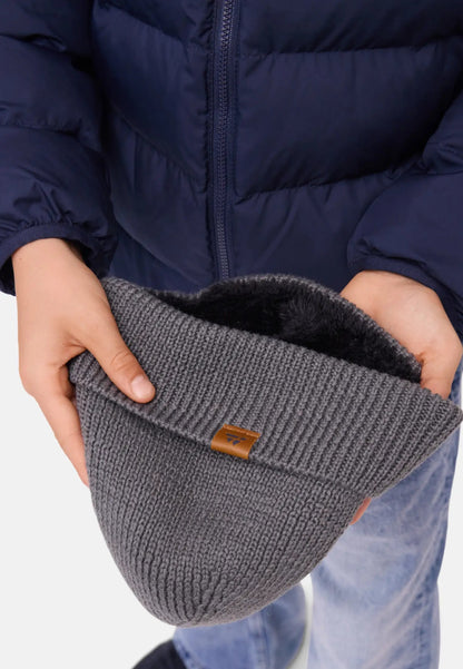 KIDS MERINO BEANIE WITH POLAR FLEECE - DANISH ENDURANCE