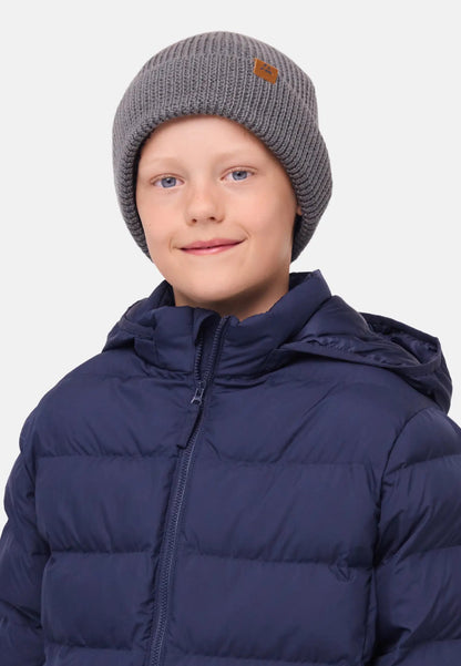 KIDS MERINO BEANIE WITH POLAR FLEECE - DANISH ENDURANCE